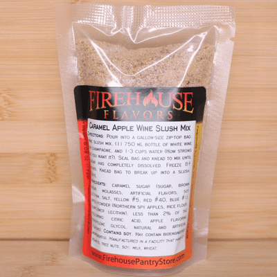 Caramel Apple Wine Slush Mix, Single Recipe Package