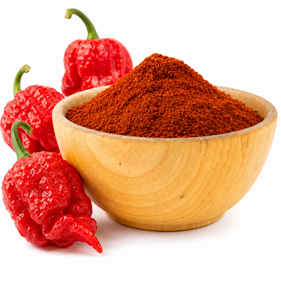 Carolina Reaper Pepper Powder (Ground Chili Pepper) 1/2 Pound Pantry Bag