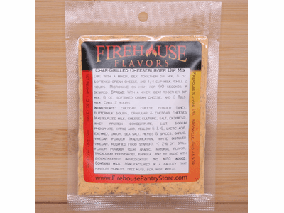 Char-Grilled Cheeseburger Dip & Spread Mix, 1 Packet