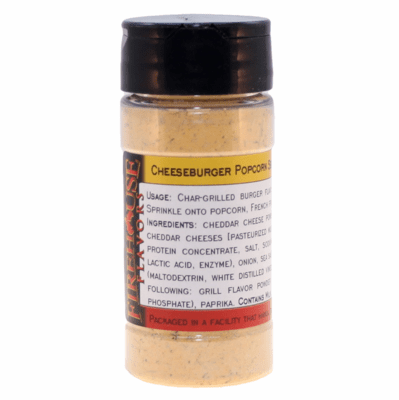 Char-Grilled Cheeseburger Popcorn Seasoning in a Spice Jar (2.12 oz.)