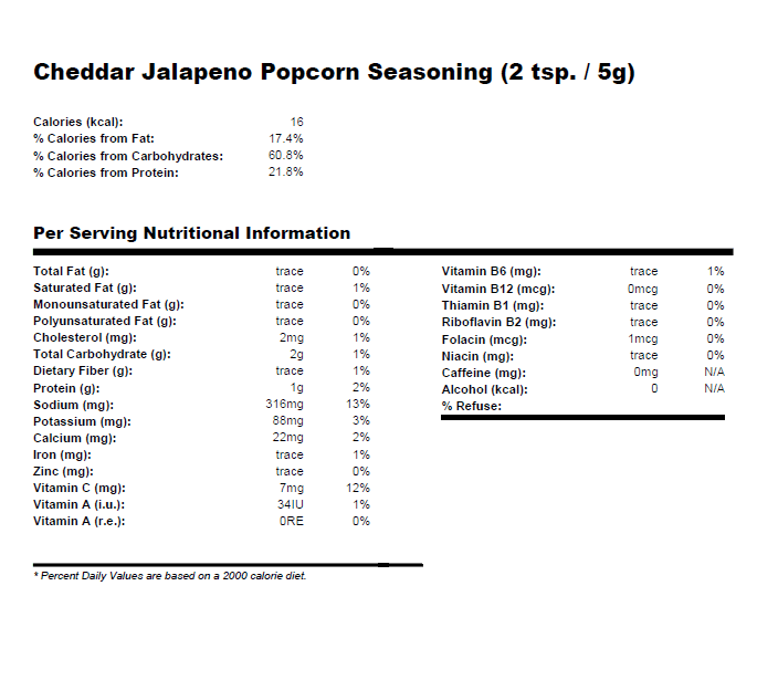 10 Lbs. Bulk Hot Cheddar Jalapeno Popcorn Seasoning by Firehouse Flavors