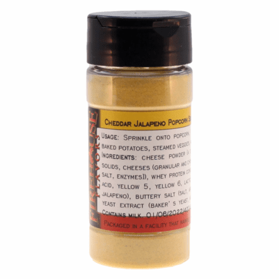 Cheddar Jalapeno Popcorn Seasoning in a Spice Jar (2.12 oz.)