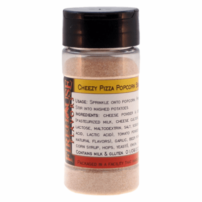 Cheezy Pizza Popcorn Seasoning in a Spice Jar (2.29 oz.)