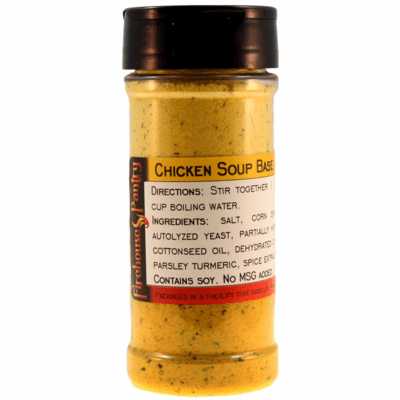 Chicken Soup Base, No MSG, in a Large Spice Jar (6 oz.)