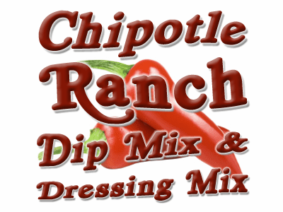 Chipotle Ranch Dip & Dressing Mix, 5 Pound Bulk Bag