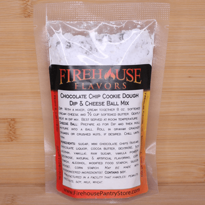 Chocolate Chip Cookie Dough Dip & Cheeseball Mix, Single Recipe Package