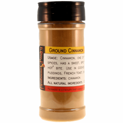Cinnamon, Ground, in a Large Spice Jar (4.06 oz.)