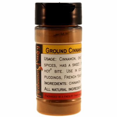Cinnamon, Ground, in a Spice Jar (2.12 oz.)