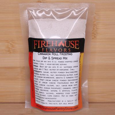 Cinnamon Roll Frosting Dip & Spread Mix, Single Recipe Package