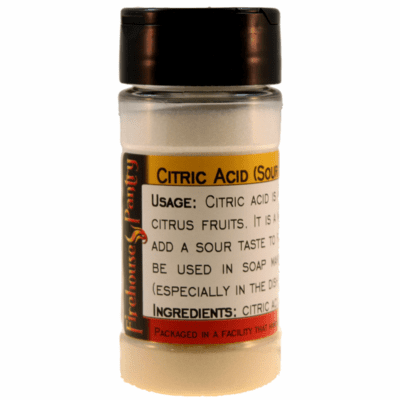 Citric Acid (Sour Salt) in a Spice Jar (3.53 oz.)
