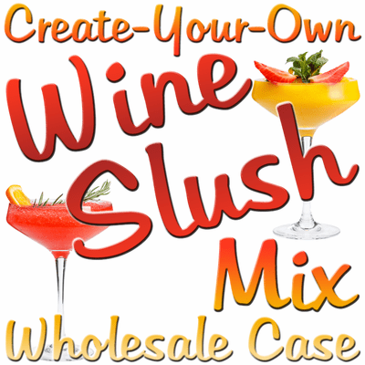 Create-Your-Own Custom Wine Slush Mix, Case of 24 Packages