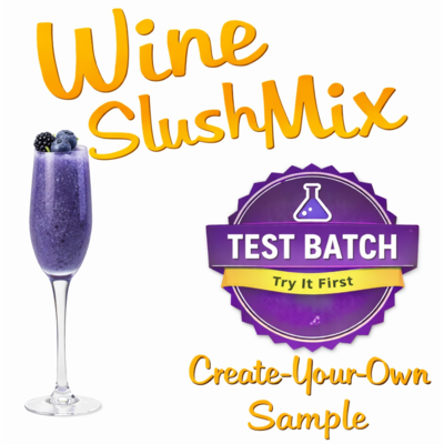 Create-Your-Own Custom Wine Slush Mix, Sample Run