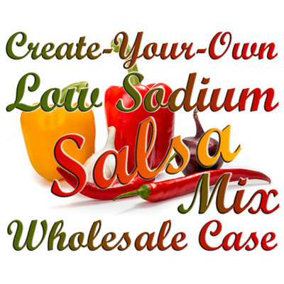Create-Your-Own Low Sodium Salsa Mix, Case of 24 Packets