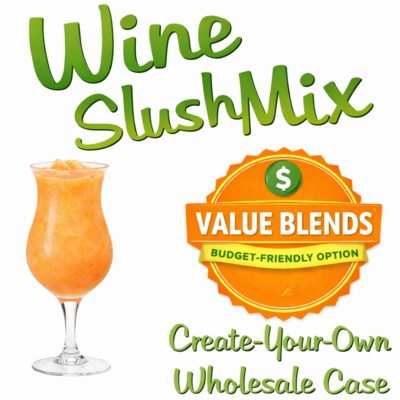 Create-Your-Own Value Wine Slush Mix, Case of 24 Packages