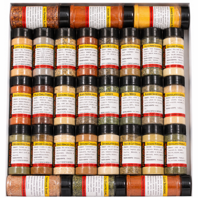Deluxe Kitchen Staples Spice Sampler (30 Varieties)