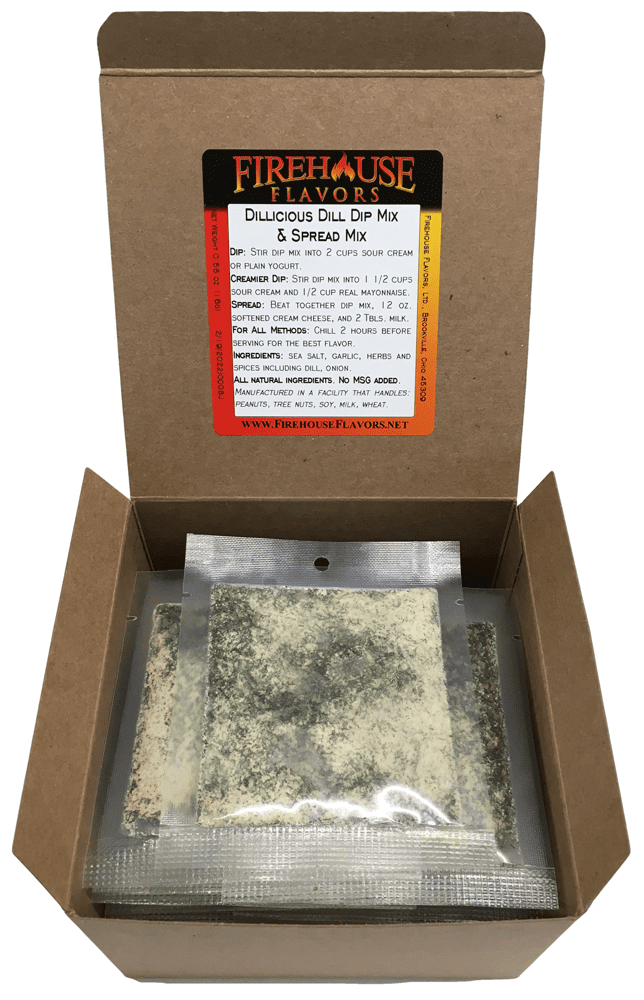 24 Packets of Dillicious Dill Dip & Spread Mix by All Mixed Up Ltd.