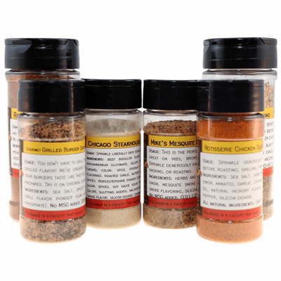 Essential BBQ Seasoning Sampler (6 Varieties)