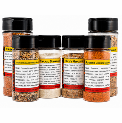 Essential BBQ Seasoning Sampler (6 Varieties)