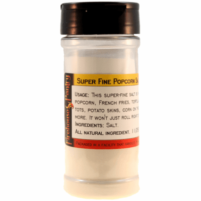 Fine Popcorn Salt in a Large Spice Jar (7.58 oz.)