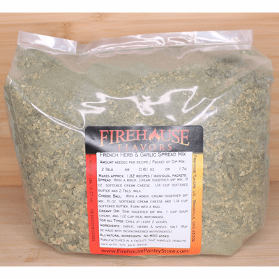 French Herb & Garlic Spread Mix, 5 Pound Bulk Bag
