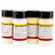 Fruit Juice Powder Sampler - 4 Varieties - 4 oz. Spice Jar Each