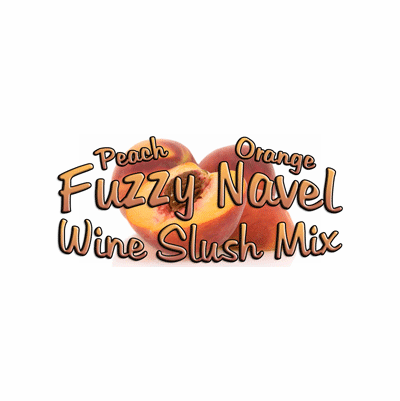 Fuzzy Navel Wine Slush & Champagne Slush Mix, Case of 24 Packages