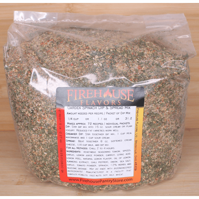 Garden Spinach Dip & Spread Mix, 5 Pound Bulk Bag