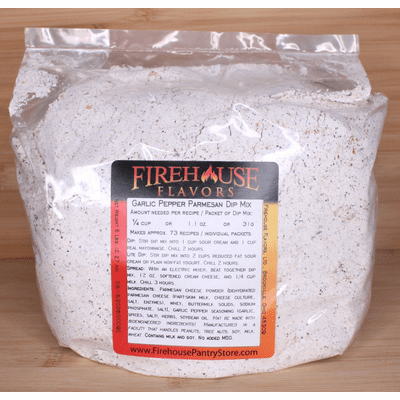 Garlic Pepper Parmesan Dip & Dressing Mix, 5 Pound Bulk Bag
