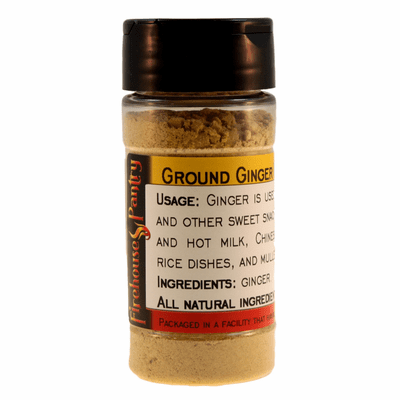 Ginger Root, Ground, in a Spice Jar (1.59 oz.)