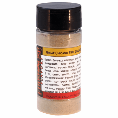 Great Chicago Fire Snack Seasoning (with Ghost Pepper) in a Spice Jar (2.82 oz.)