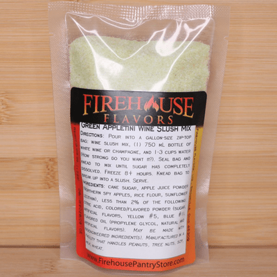 Green Appletini Wine Slush Mix, Single Recipe Package