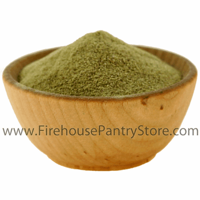 Green Bell Pepper Powder, 1 Pound Pantry Bag