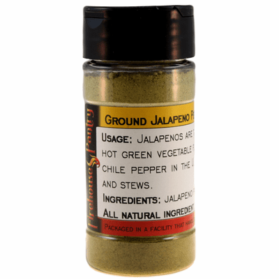 Jalapeno Chili Pepper, Green, Ground, in a Spice Jar (1.94 oz.)