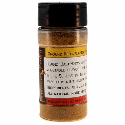 Jalapeno Chili Pepper, Red, Ground, in a Spice Jar (1.94 oz.)
