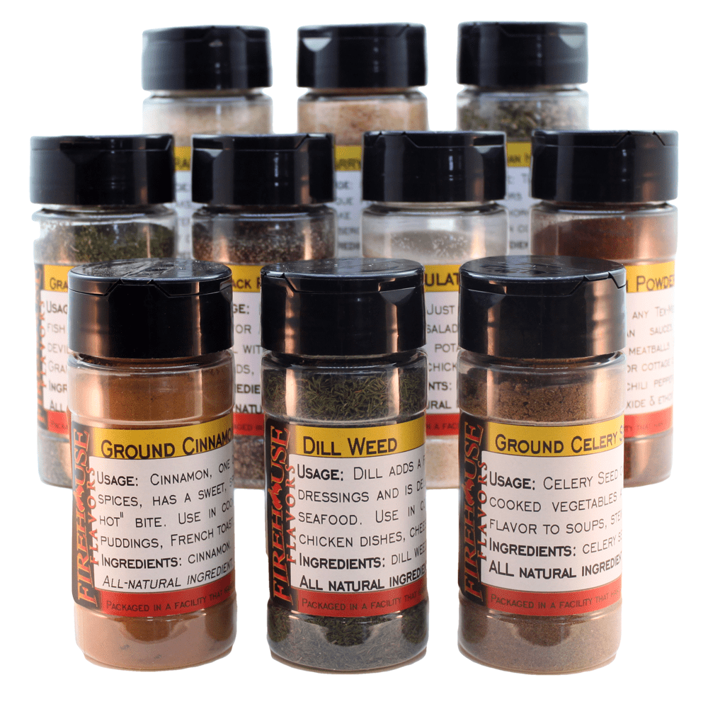 Starter Kitchen Staples Spice Gift Pack by Firehouse Flavors