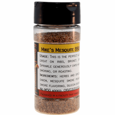 Mike's Mesquite BBQ Rub in a Spice Jar (3.17 oz.)