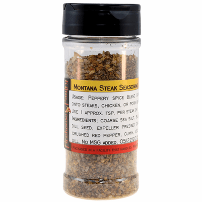 Montana Steak Seasoning in a Large Spice Jar (5.64 oz.)