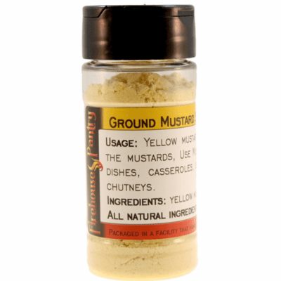 Mustard Seed, Ground, in a Spice Jar (1.76 oz.)