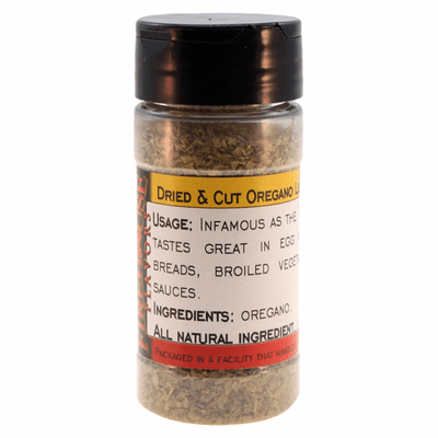 Oregano Leaves, Cut, in a Spice Jar (0.53 oz.)