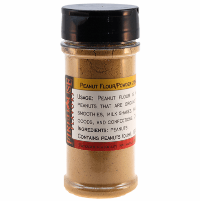 Peanut Flour, Light Roast, in a Large Spice Jar (3.53 oz.)