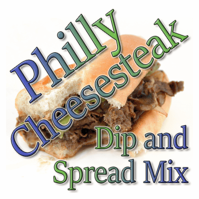 Philly Cheesesteak Dip & Spread Mix, Case of 24 Packets