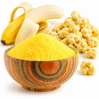 Popcorn Glaze, Banana, 45-Pound Bulk Case