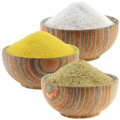 Popcorn Glaze Sampler Pack - 3 Flavors - 1 Pound Pantry Bag of Each