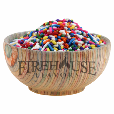 Rainbow Colored Sprinkles, 1 Pound Pantry Bag