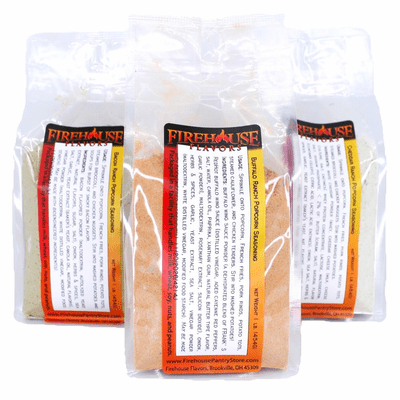 Ranch Popcorn & Snack Seasoning Powder Trio - 1-Pound Pantry Bag Each
