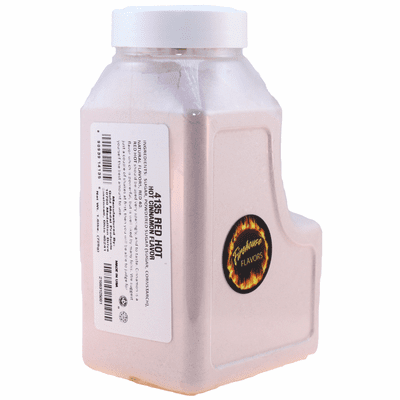 Red Hot Cinnamon Flavored Powder, 1.6 Pound Shaker Bottle