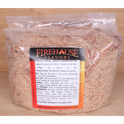 Roasted Garlic 'N Red Pepper Dip & Dressing Mix, 5 Pound Bulk Bag