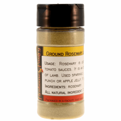 Rosemary Leaves, Ground, in a Spice Jar  (1.41 oz.)