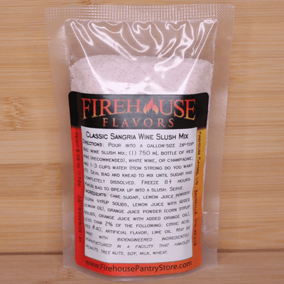 Sangria Wine Slush Mix, Single Recipe Package
