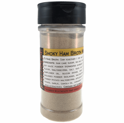 Smokehouse Ham Broth Mix, All Natural, in a Large Spice Jar (6.35 oz.)